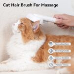 Aumuca Cat Brush for Shedding, Cat Brushes for Indoor Cats, Cat Brush for Long o... - Image 7