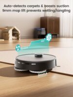 Lefant M3 Max Robot Vacuum and Mop, 20000Pa Suction,Multifunctional Dock with Ho... - Image 10