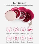 VLANDO Viaggio Mothers Day Gifts Her - Small Jewelry Case Box - Travel Essential... - Image 3