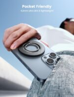 Lamicall Magnetic Phone Ring Grip for MagSafe - 360° Rotation Strong Magnet Fing... - Image 7