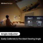 Hisense C2 Ultra, Triple Laser Smart Portable Projector, 4K UHD, 3,000 Lumens, 6... - Image 10