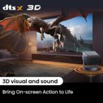 Hisense C2 Ultra, Triple Laser Smart Portable Projector, 4K UHD, 3,000 Lumens, 6... - Image 12