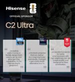 Hisense C2 Ultra, Triple Laser Smart Portable Projector, 4K UHD, 3,000 Lumens, 6... - Image 22