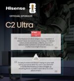 Hisense C2 Ultra, Triple Laser Smart Portable Projector, 4K UHD, 3,000 Lumens, 6... - Image 23