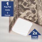 Home Techpro 12 PCS Rug Tape, Gripper for Rug for Hardwood Floors, Double Sided ... - Image 5