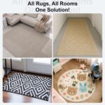Home Techpro 12 PCS Rug Tape, Gripper for Rug for Hardwood Floors, Double Sided ... - Image 6