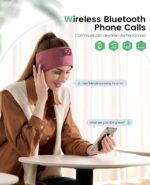 Perytong Sleep Headphones Bluetooth 5.4 Headband, Sports Wireless Earphones Musi... - Image 3