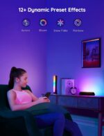 Govee Smart LED Light Bars, Work with Alexa and Google Assistant, RGBICWW WiFi T... - Image 8