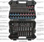 STARWORK TRUE MECHANIC 153-Piece 1/4", 3/8", 1/2" Drive Master Impact Socket Set... - Image 5