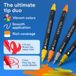 ARTISTRO 36 Acrylic Paint Markers - Paint Pens for Drawing - For Fabric, Rock, G... - Image 4