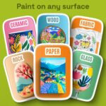ARTISTRO 36 Acrylic Paint Markers - Paint Pens for Drawing - For Fabric, Rock, G... - Image 5