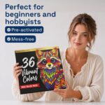 ARTISTRO 36 Acrylic Paint Markers - Paint Pens for Drawing - For Fabric, Rock, G... - Image 11
