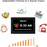 10.1'' Digital Clock, 1280*800p HD Extra Large Display, Digital Clock With Date,... - Image 9