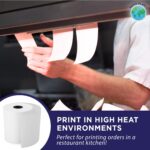 1-Ply White Bond Paper for Toast Kitchen Printer by Paper Planet | 20 Rolls | Co... - Image 6
