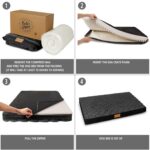 Patas Lague Orthopedic Dog Bed Large Sized Dog 36''X24'', Waterproof Soft Comfor... - Image 6