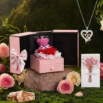 ADDWel Gifts for Mom Birthday Mothers Day - Real Preserved Rose Gift with 925 St... - Image 4