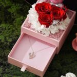 ADDWel Gifts for Mom Birthday Mothers Day - Real Preserved Rose Gift with 925 St... - Image 8