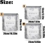 Reusable Aluminum Foil Sealable Storage Bags, 2026 New Resealable Vacuum Zipper ... - Image 3