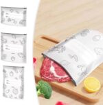 Reusable Aluminum Foil Sealable Storage Bags, 2026 New Resealable Vacuum Zipper ... - Image 4