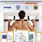 Ally Peaks Pull Up Bar for Doorway | Thickened Steel Max Limit 440 lbs Upper Bod... - Image 6