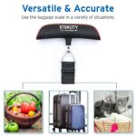 Etekcity Luggage Scale, Digital Weight Scales for Travel Accessories Essentials ... - Image 4