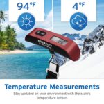 Etekcity Luggage Scale, Digital Weight Scales for Travel Accessories Essentials ... - Image 9
