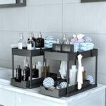 DEKAVA Under Sink Organizer 2 Pack, Bathroom Cabinet Organizer, 2 Tier Sliding C... - Image 4