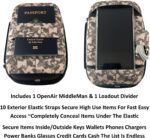 Keyfit Tools OpenAir MiddleMan Digital Camo Every Day Carry Case Bag for Men ~Fr... - Image 3
