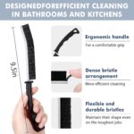 5Pcs Hard Bristle Crevice Cleaning Brush - Grout Cleaner Brush, Gap Cleaning Too... - Image 4