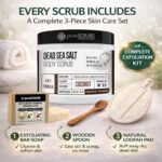 pureSCRUBS Premium Coconut Body Scrub Set, Exfoliating Dead Sea Salt Scrub | Ult... - Image 6