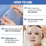 NEXTBEAU Solution Sheet Mask Variety Pack, 10 Count (5 Types x 2 Sheets), 0.74 f... - Image 7