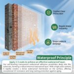 YKF Transparent Waterproof Sealant 12 Oz, Clear Water-Based Leak Repair Coating ... - Image 4