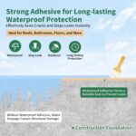 YKF Transparent Waterproof Sealant 12 Oz, Clear Water-Based Leak Repair Coating ... - Image 8