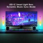 Barhootao RGB Light Bar,Smart LED Light Bar for Room,16 Million Colors,Three Con... - Image 3