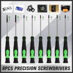 118-Piece Magnetic Screwdriver Set with Plastic Racking, Precision Screwdrivers,... - Image 4