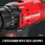 CRAFTSMAN V20 MAX Cordless Drill Driver and Impact Driver Set, Power Tool Set wi... - Image 7
