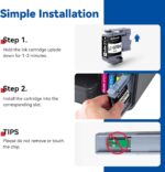 LC501 Ink Cartridges for Brother Printer LC 501 LC501XL 501XL Inks Cartridge Com... - Image 6