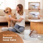 HEAPETS Dog Grooming Vacuum Kit - 3L Vacuum with 7 Tools, Low Noise Electric Cli... - Image 8