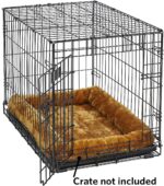 MidWest Homes for Pets QuietTime XXS Dog Bed – Cinnamon Faux Fur Bolster, Ultra-... - Image 4