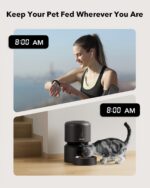 PETLIBRO Automatic Cat Feeder – 3L Programmable Pet Food Dispenser with Airtight... - Image 6