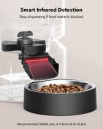 PETLIBRO Automatic Cat Feeder – 3L Programmable Pet Food Dispenser with Airtight... - Image 7