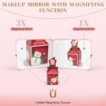 Kakuje Compact Mirror, 1X/3X Magnification LED Pocket Mirror with Nternal BIatte... - Image 5
