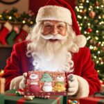 Christmas Bath Bombs for Kids, 6 Festive Shapes, Stocking Stuffer Gift Set | 6 L... - Image 6