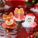 Christmas Bath Bombs for Kids, 6 Festive Shapes, Stocking Stuffer Gift Set | 6 L... - Image 10