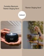 Portable Electronic Tibetan Singing Bowl, 8 Healing Frequencies (369-963Hz), Aut... - Image 3