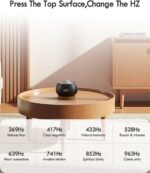 Portable Electronic Tibetan Singing Bowl, 8 Healing Frequencies (369-963Hz), Aut... - Image 6