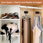 Belt Hanger for Closet, 3 Pack Belt Organizer for Closet Space Saving & Storage,... - Image 4