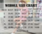 WIHOLL Two Piece Outfits for Women Lounge Sets Button Down Top and Shorts Set Sw... - Image 6