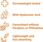 Amazon Basics Hyaluronic Acid Face Moisturizer, Hydrating, Oil-Free, Fragrance F... - Image 4