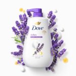 Dove 24hr Lotion Body Wash Relax Lavender Oil & Chamomile, 30.6 oz | Hydrating b... - Image 7